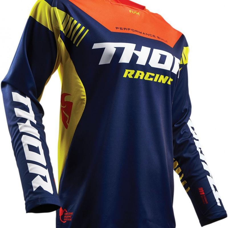 THOR Quick-Dry Long Sleeve Cycling Shirt Mountain Biking Hiking Trail Running Breathable Outdoor Sportswear