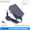 25V 2A Charger for 25V Screwdriver Shurik Battery DC 5.5*2.1mm with Indicator for 6S Battery Pack and Vacuum Cleaner Use Turmera