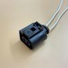 2-Pin Car Connector Plug Wiring Harness, Original 8P0973722 Terminal