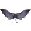 Halloween Bat Wings for Kids,Glitter Bat Wings Cosplay Bat Wing Costumes Halloween Cosplay Devil Wings for Boys Girls