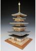 Woody Joe 1/75 Yakushiji Temple East Pagoda Wooden Model Assembly Kit (Building)