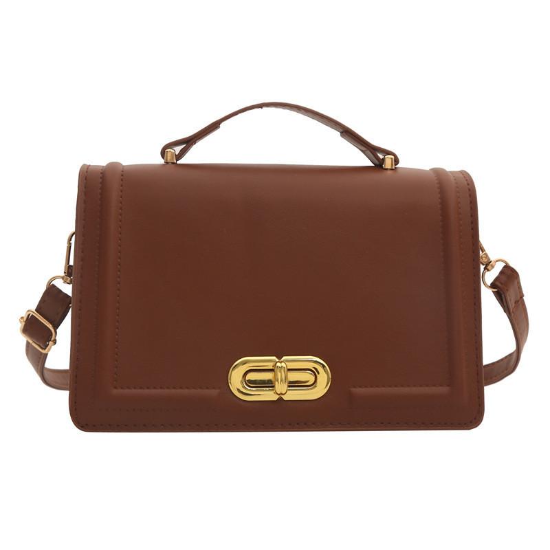 Chic 2023 Fashion Handbag For Women Stylish Summer Pu Leather Shoulder Bag Trendy Black Purse