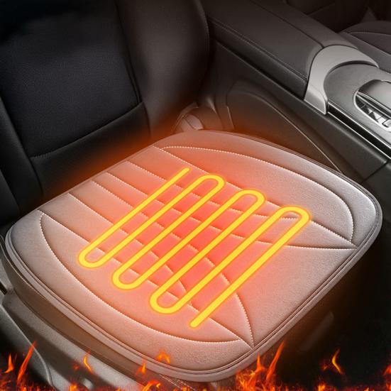 Car Seat Cushion Thick Memory Foam Comfort Pad Anti-Slip Bottom Cushion for Car Driver