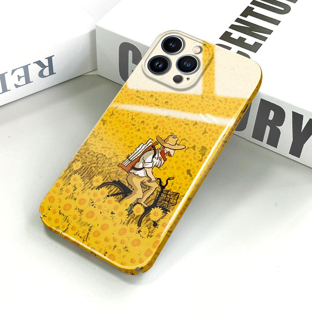 Komplexní filmový kryt na telefon s kresleným módním designem, tvrdý plášť s plným krytem a ochranným pouzdrem pro iPhone, Samsung, Xiaomi, Poco, Redmi, Huawei, Honor