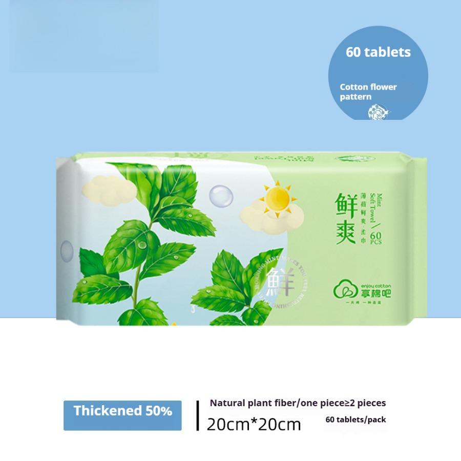 30/50/100 Stück/Packung Baumwolltuch Bambusfaser Gesichtsreinigungstücher Natürlich Einweg Waschlappen für Gesichtstücher Weich Saugfähig Umweltfreundliche Reinigungstücher