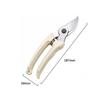 Kenrui Hardware Pruning Rajette for Powerful Gardening Weed and Tree with Replacement Pruning Garden Work Shears, Small, Lightweight, Straight, Blade,
