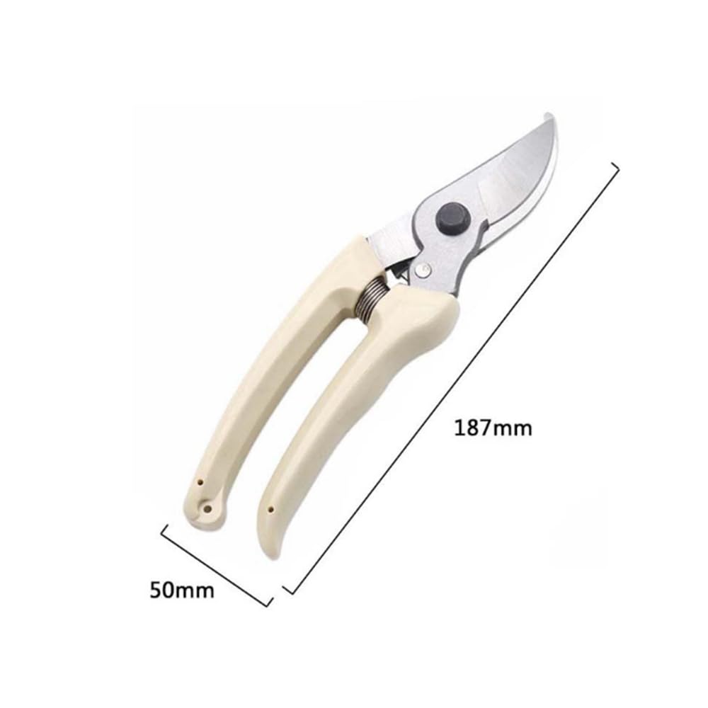 Kenrui Hardware Pruning Rajette for Powerful Gardening Weed and Tree with Replacement Pruning Garden Work Shears, Small, Lightweight, Straight, Blade,