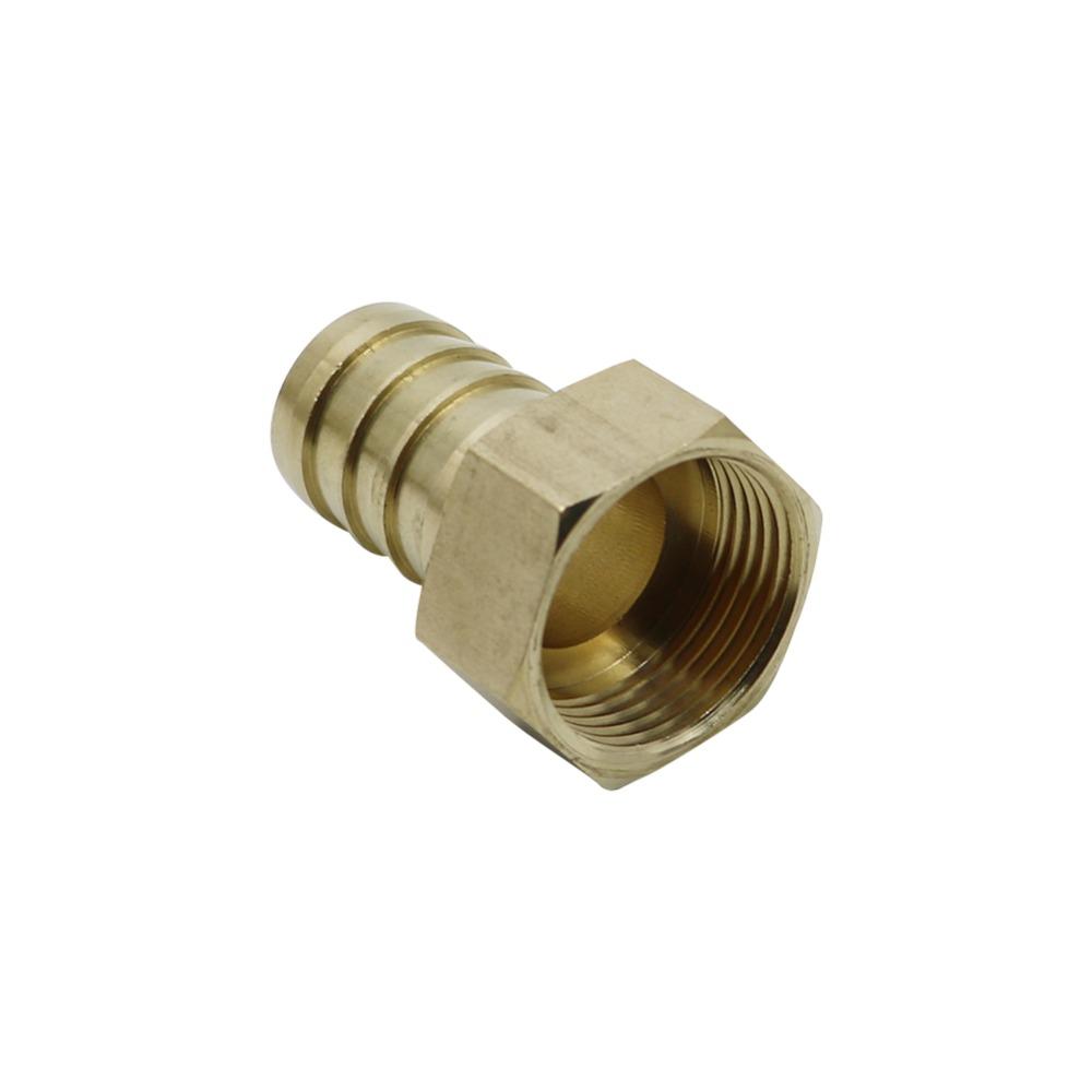 Hose Barb Connector copper  3/4" female Male Thread Pipe Fitting Barb Hose Pagoda Coupling Tail Connector 8/10/12/14/16mm hose