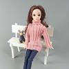Knitted Woven Outfits Handmade Tops Clothes Sweater For Barbie Doll For 1:6 BJD Doll Gifts Kids Toy Dolls Accessories