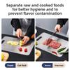 Titanium Cutting Stainless Boards for Kitchen Board 316 Steel Thickened Double Sided Food Grade Portable Fruit Meat Chopping