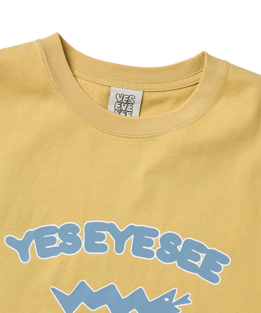 YESEYESEE Sn Hardware Washed Tee Light Mustard