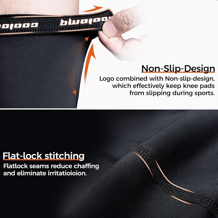 

Sports Comprion Leg Sleeve Basketball Football Long Knee Protection Knee Brace Undersleeve for Men Women Youth United States