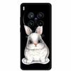 Black Silicone Case For Vivo X300 Pro 2025 Case Cartoon Cat Soft Back Cover For Vivo X300 5G Phone Case X 300 Pro Coque Funda