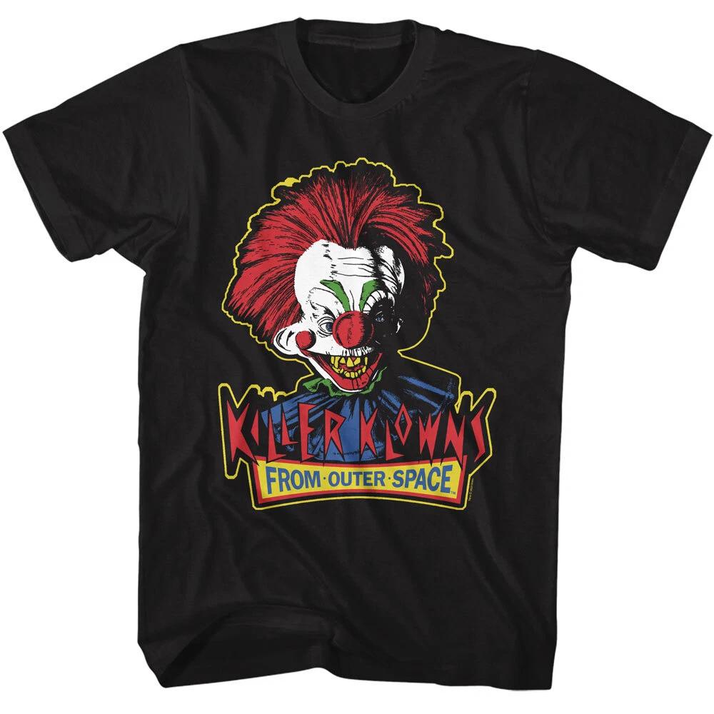 Killer Klowns From Outer Space Movie Rudy Creepy Bust Photo Men's T Shirt