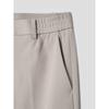 8SECONDS [4Way Steretch] Semi-Wide Elastic Waist Slacks Beige