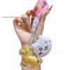 Usachi 999 Gold Horse Keyring: Cute Bag Charm with Gold Pendant for Couples
