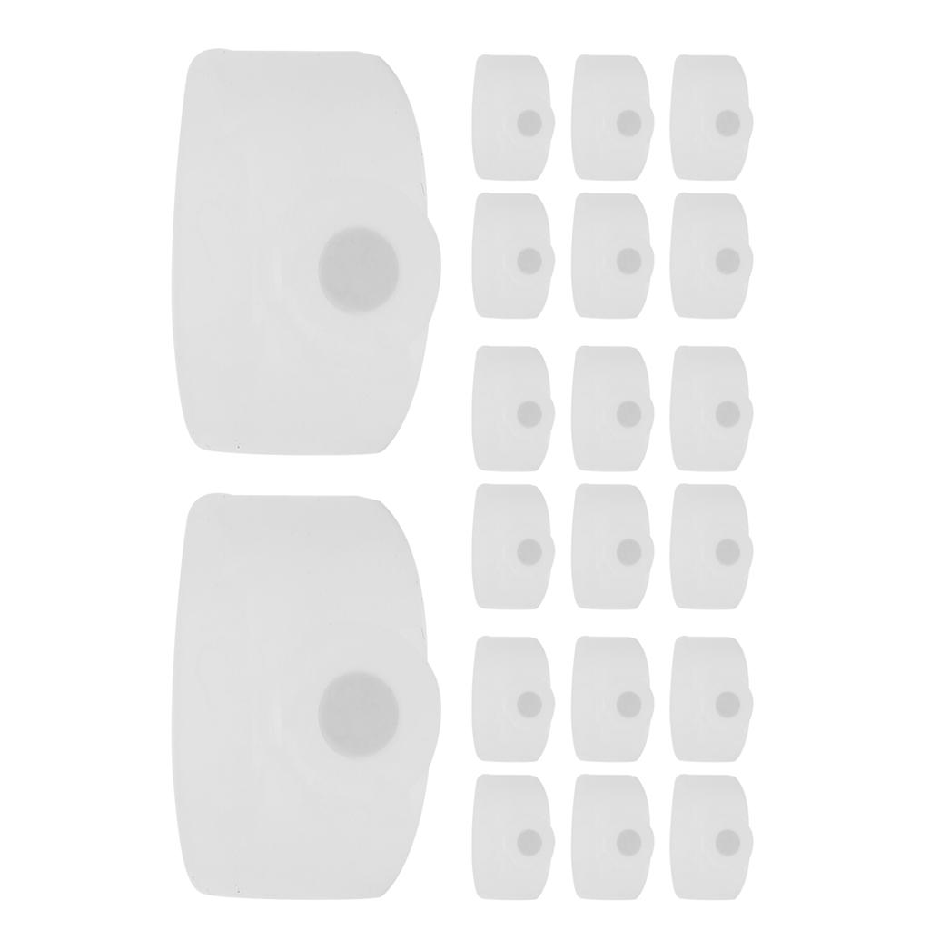 10 Pairs Magnetic Toe Ring Silicone High Elastic Soft Lose Weight Slimming Toe Ring