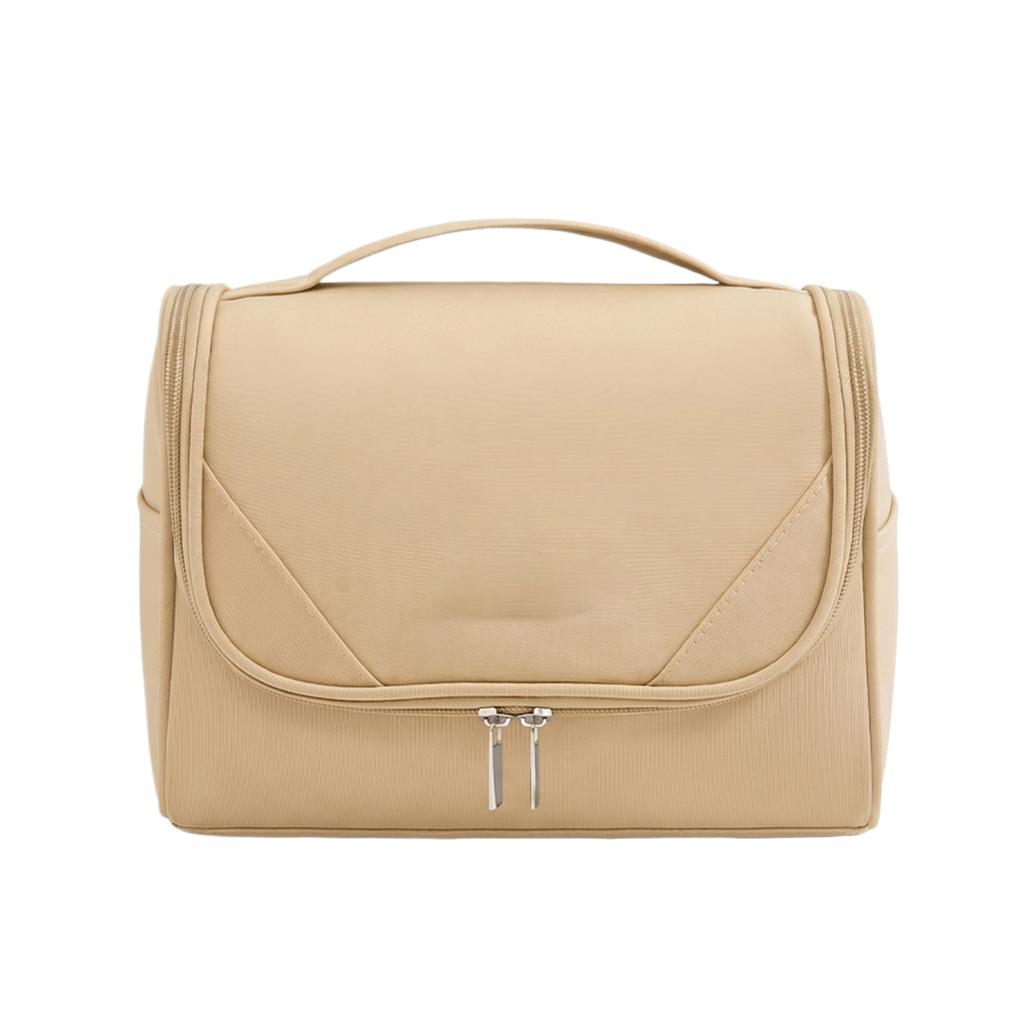 Travel Toiletry Bag with Hook, Large Capacity Cosmetic Makeup Bag for Women, Hanging Toiletries