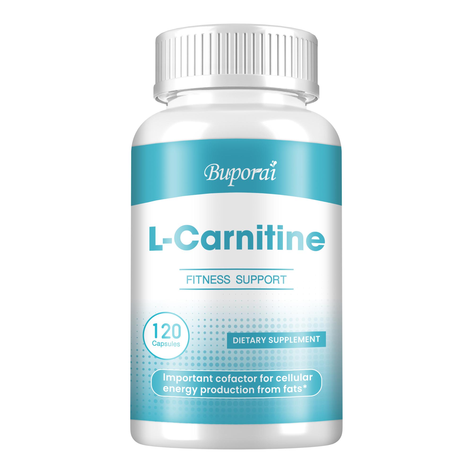 Buporai L-Carnitine Capsules, easily absorbed, dietary supplement, suitable for both men and women. 120*1