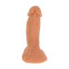 Gode Vibrant en Silicone - GET REAL - Anal - Noir - Moyen