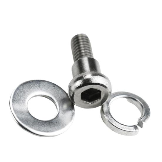 2 Pcs Scooter Rear Wheel Fixed Bolt Screw Metal Fixed Screw Replacement for Xiaomi M365/PRO Electric Scooter Parts Accessories