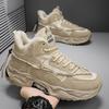 Outdoor Rutschfeste Verschleißfeste Sneaker Modetrend Sportschuhe Für Herren Winter High-Top Kurzes Plüschdesign Warme Freizeitschuhe