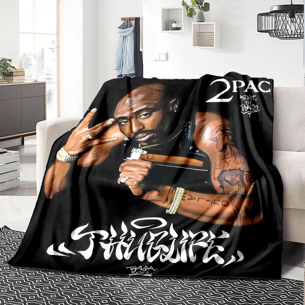 Rise Above Noise Flannel Blanket Super Soft Warm Cozy Blanket For Sofa Bed Office Travel Allseason Home Decor Gift
