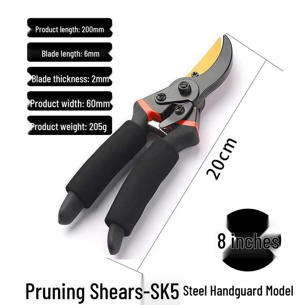 Garden Pruning Shears for Fruit Trees and Flowers - Labor-Saving and Powerful for Trimming Branches