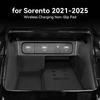 For Kia Sorento MQ4 2025 2024   Wireless Silicone Pad for Car Use Anti Slip Pad for Car Use Charging Pad for Car Use