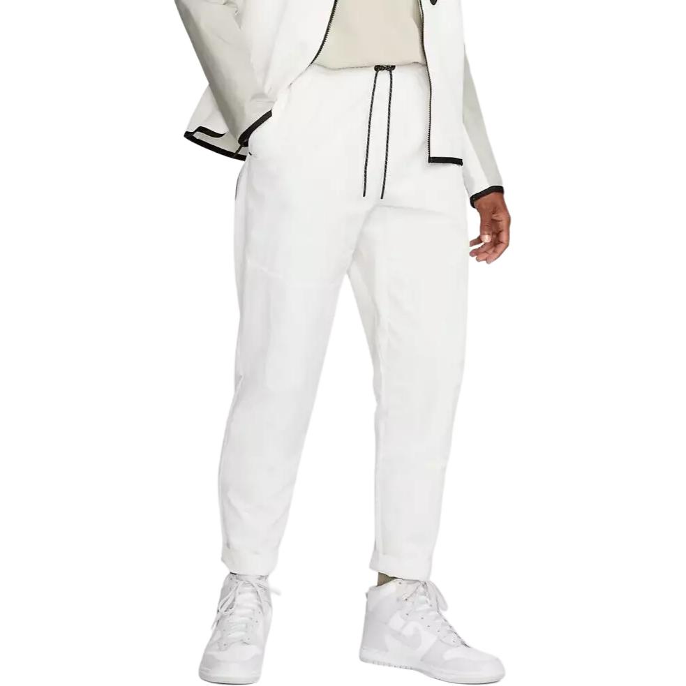 Nike Casual Pants Men's White Moderate Straight Fit Pants DQ4343-030