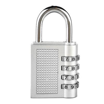 Cadenas à combinaison 4 chiffres, antivol sans clé, en alliage de zinc, universel, pour valises, salle de sport
