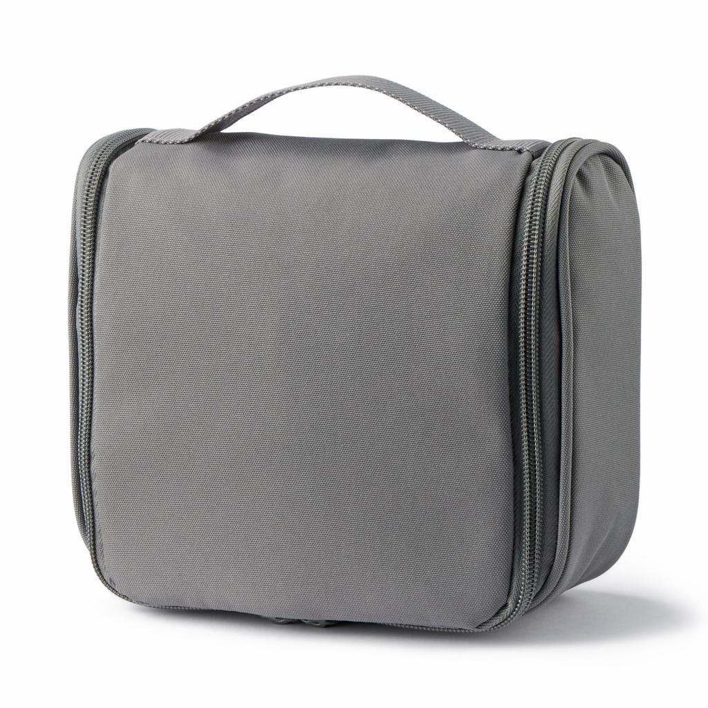MUJI Polyester Hengende Toalettmappe Medium 16 x 19 x 6 Produkt 84769696 Etui, Grå, Ca.. cm, Kode