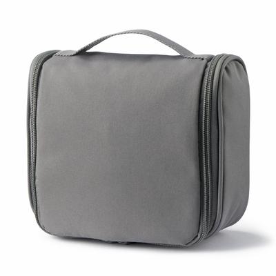 MUJI Polyester Hängende Kulturtasche Mittel 16 x 19 x 6 Produkt 84769696 Etui, Grau, ca.. cm, Code