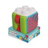 Cube d'activité sensoriel - CLEMENTONI - Soft - Briques douces - 6 mois - Multicolore