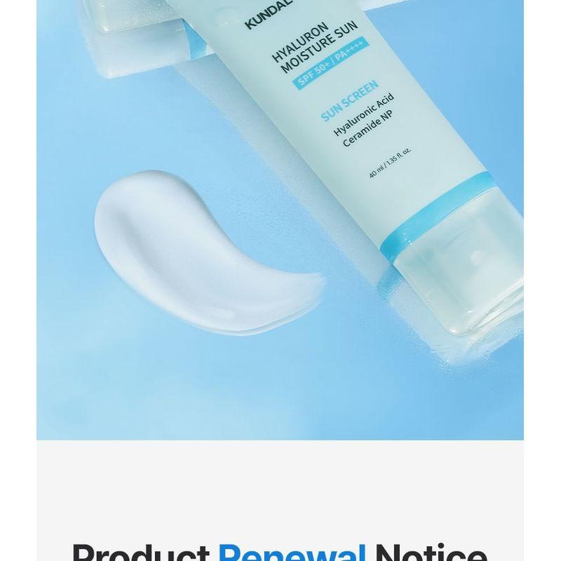 KUNDAL Hyaluron Moisture Sun