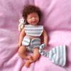 6" Realistic Silicone Reborn Baby Doll - Soft, Stretchy, and Soothing Decompression Toy