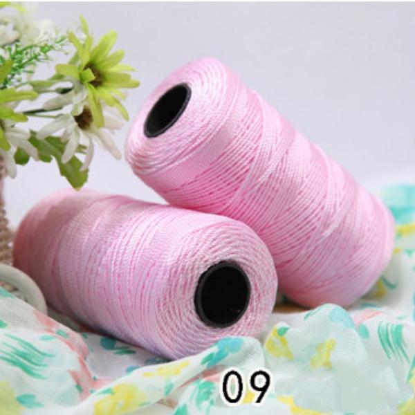 

Lightweight and Durable Polypropylene Yarn for Crochet and DIY Crafts рожевий