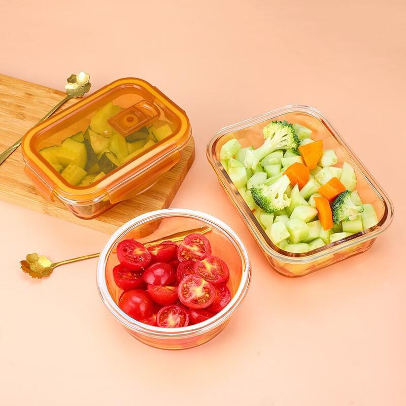 Ru Han Heat-Resistant Glass Food Container