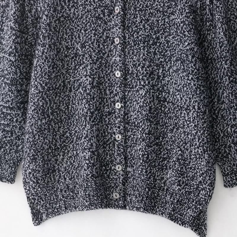 European and American Style New Women's Fashionable Versatile Cross-border Comfortable French Puff Sleeve Knit Jacket