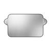 Parking Front Windshield Cover, Foldable Reflective Silver Cover for Broad Glass Area Coverage and Daily Use Design