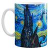 The Starry Night mugs 11oz  Ceramic Van gogh's works Mug Painting lovers friends Birthday Gift Coffee Cup