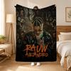 Couverture Flanelle Rauw Alejandro Singer Throw 240G, Convient Pour Canapés, Lits, Bureaux, Couvertures Cadeaux Exquis