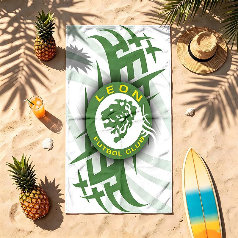 Club Leon (5) Asciugamano da Spiaggia Resistente alla Sabbia Morbido e Confortevole Adatto per Piscina Campeggio Yoga e Immersioni Un Viaggio