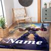 Transformers Fans Customize Your Name Rug, Office Chair Cushion, Home Bedroom Living Room Gift.