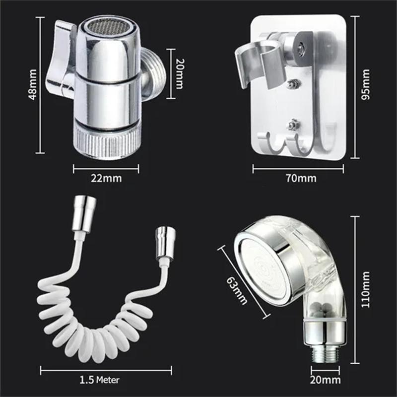 

Ванная комната умывальник раковина водопроводный кран внешний душ туалет фильтр гибкий маленький носик бытовое мытье волос аксессуары для ванной комнаты