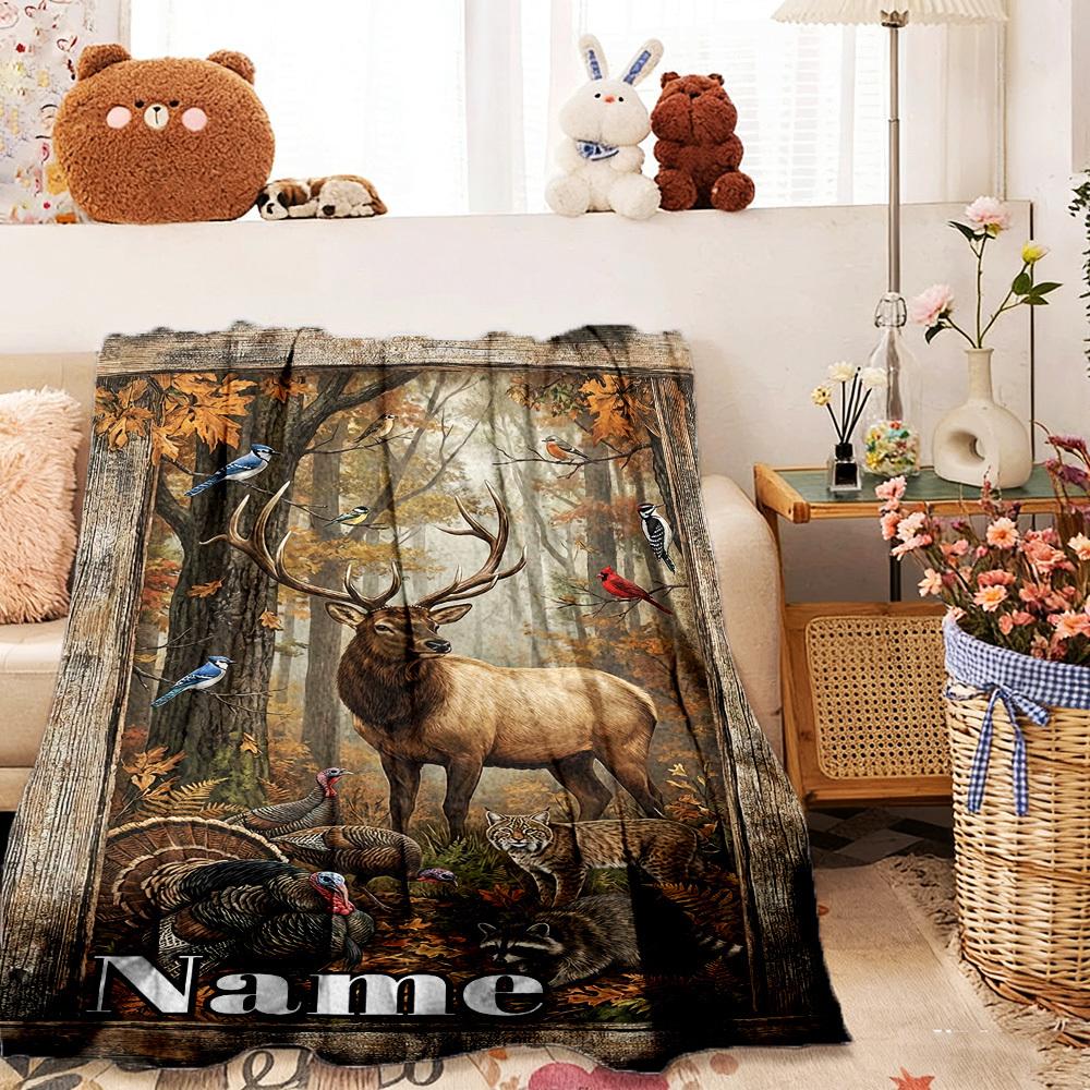 Football Player Home Customize Your Name Blankets Comfortable Soft Lightweight Allseason Multipurpose Blanket For Picnics Sofas Offices Beds Living