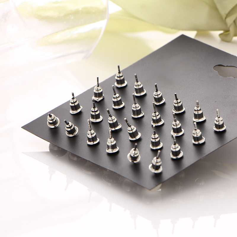 12 PairsEarrings Mixed Styles Women's Stud Earring Set Pearl Crystal Earrings Boho Geometric Earrings for Women 2020