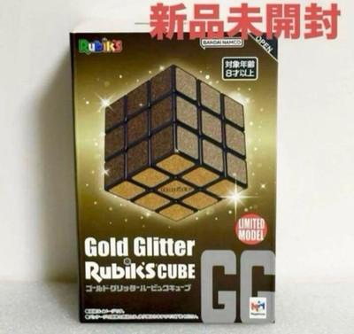 Gold Glitter Rubiks Cube Limited Model MegaHouse Japan Bandai Namco FS