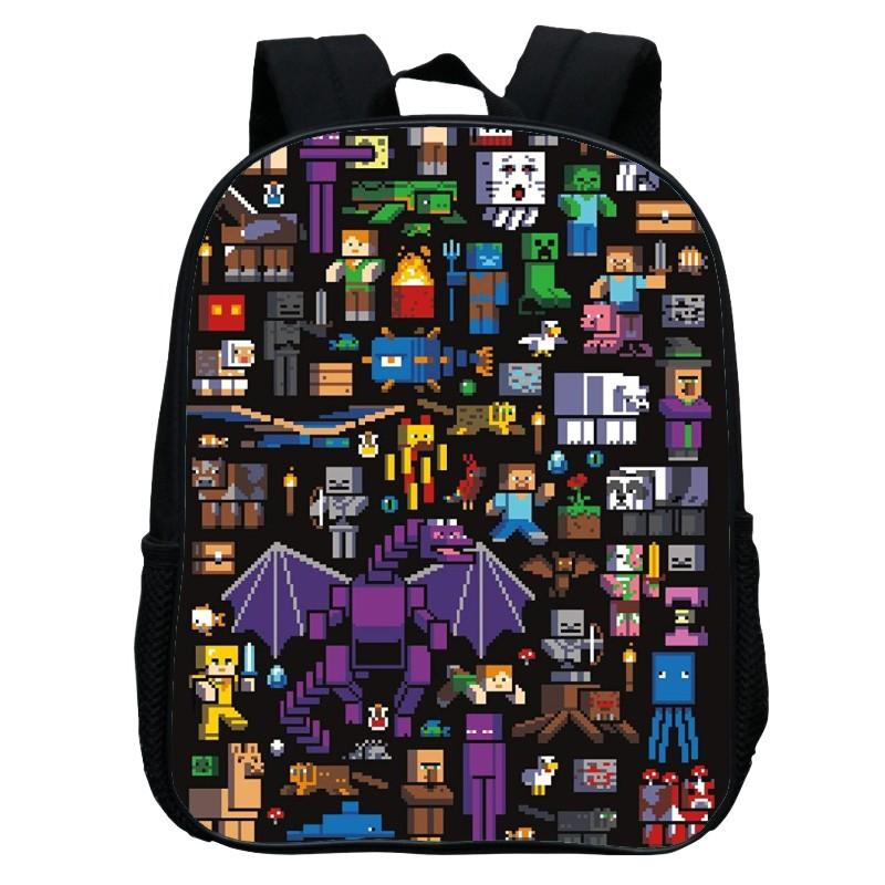 Apdrukāta bērnudārza soma, Karikatūras Minecraft 12