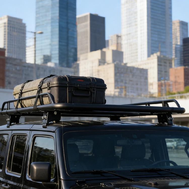 Multipurpose Roof Rack Shovel Mount Metal Rubber Clamp Quick Releasing Bracket Car Accessories Installation Equipment